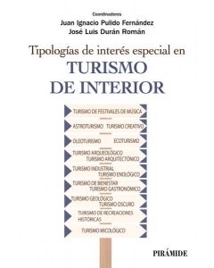 Tipologias de interes especial en turismo de interior